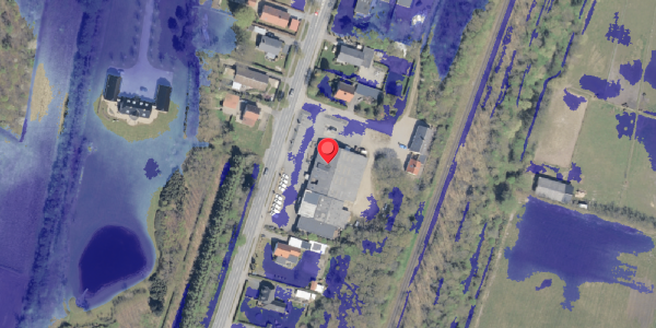 Ekstrem regn på Ribevej 49A, 6760 Ribe