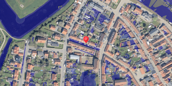 Ekstrem regn på Slotsgade 4, 6760 Ribe