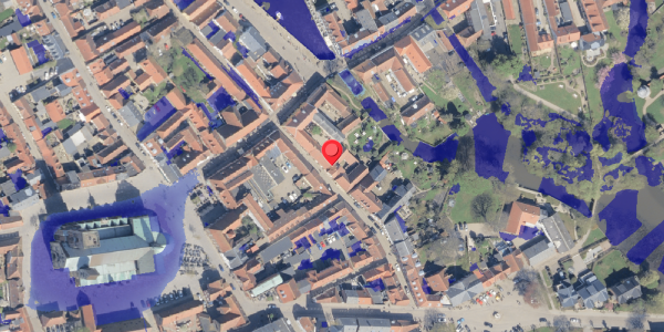 Ekstrem regn på Sortebrødregade 3, 6760 Ribe