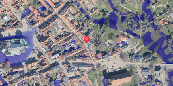 Ekstrem regn på Sortebrødregade 9, 6760 Ribe