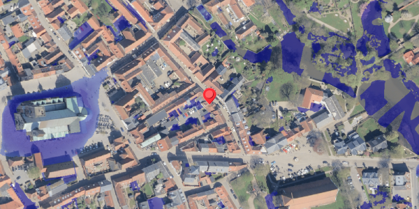 Ekstrem regn på Sortebrødregade 14, 6760 Ribe