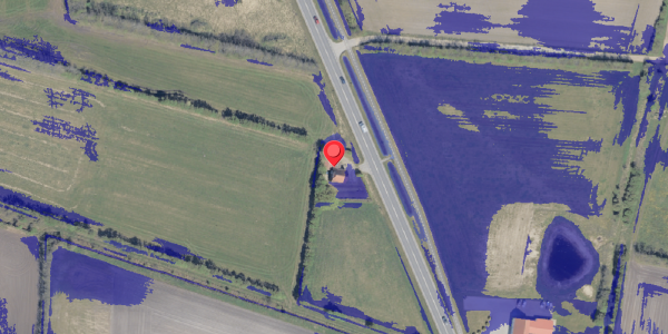 Ekstrem regn på Varde Hovedvej 13, . , 6760 Ribe