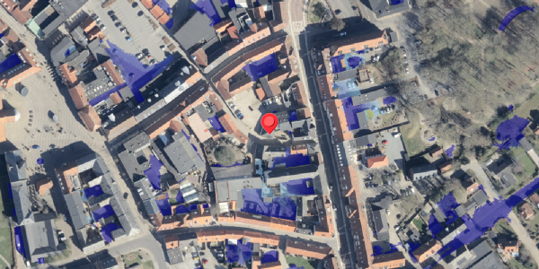 Ekstrem regn på Fiskergade 2C, 6800 Varde
