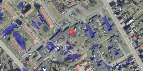 Ekstrem regn på Lysningen 13, 6800 Varde