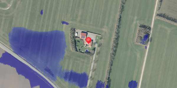 Ekstrem regn på Thorstrupvej 154, 6800 Varde