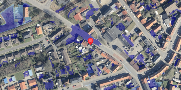 Ekstrem regn på Vesterport 13, 6800 Varde