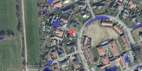 Ekstrem regn på Baslund 21, 6600 Vejen