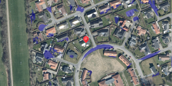 Ekstrem regn på Baslund 39, 6600 Vejen