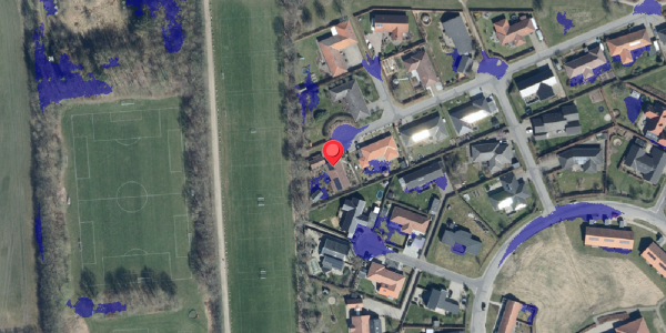 Ekstrem regn på Baslund 49, 6600 Vejen