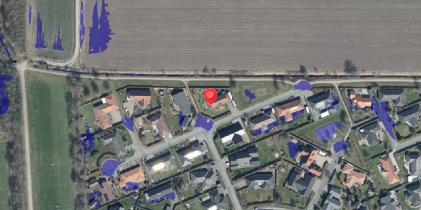Ekstrem regn på Baslund 63, . , 6600 Vejen