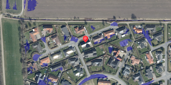 Ekstrem regn på Baslund 71, . , 6600 Vejen