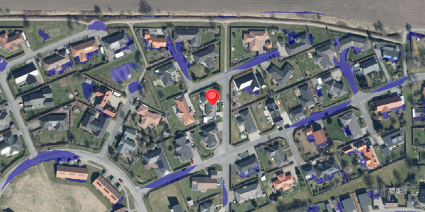Ekstrem regn på Baslund 91, . , 6600 Vejen