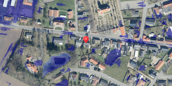 Ekstrem regn på Borgergade 29, 6823 Ansager