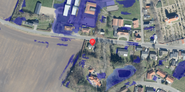 Ekstrem regn på Borgergade 41, 6823 Ansager