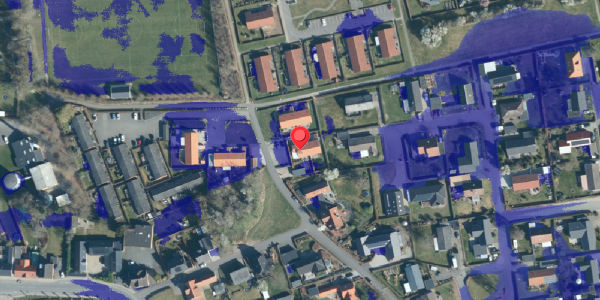 Ekstrem regn på Engen 2, 7182 Bredsten
