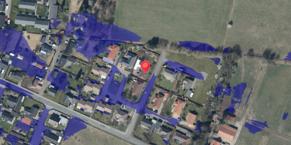 Ekstrem regn på Falkevej 13, 7184 Vandel