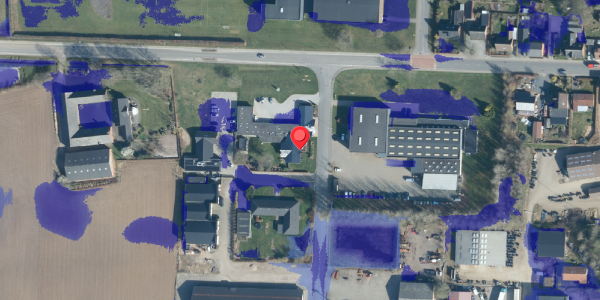 Ekstrem regn på Industriparken 2, . , 7182 Bredsten