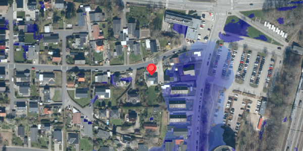 Ekstrem regn på Aarestrupsvej 7A, 7000 Fredericia