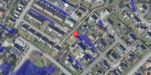 Ekstrem regn på Blichersvej 13, 8752 Østbirk