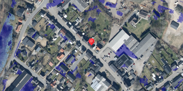 Ekstrem regn på Borgergade 32, 7323 Give