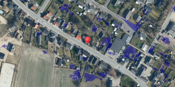 Ekstrem regn på Bygade 77, 7173 Vonge