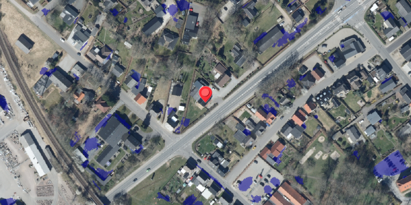 Ekstrem regn på Diagonalvejen 70, . , 7323 Give