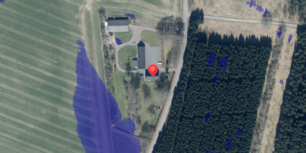 Ekstrem regn på Thyregodvej 53, 7323 Give