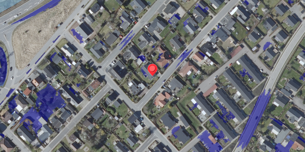 Ekstrem regn på Irisvej 3, 8722 Hedensted
