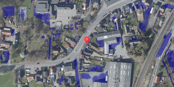 Ekstrem regn på Storegade 21, 8700 Horsens