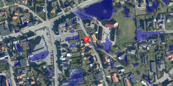 Ekstrem regn på Damvej 2C, . , 7300 Jelling