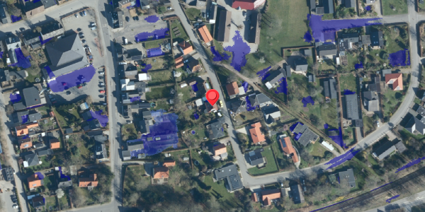 Ekstrem regn på Damvej 8, 7300 Jelling