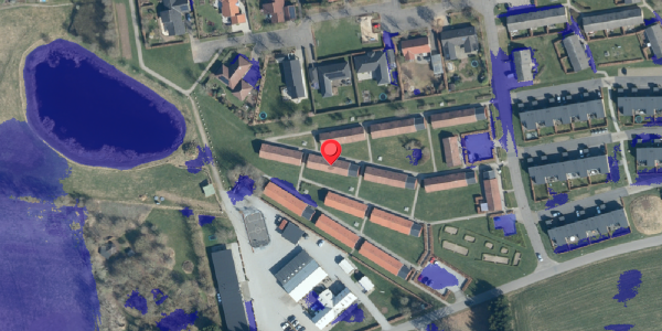 Ekstrem regn på Fårupled 7O, 7300 Jelling