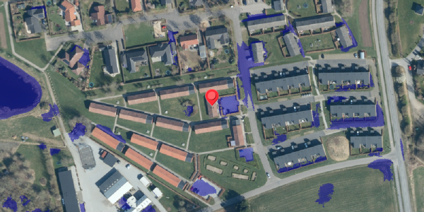 Ekstrem regn på Fårupled 9B, 7300 Jelling