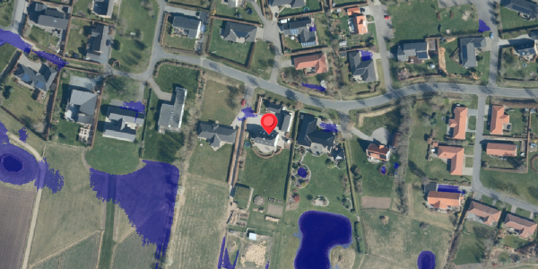 Ekstrem regn på Hvesager 109, . , 7300 Jelling