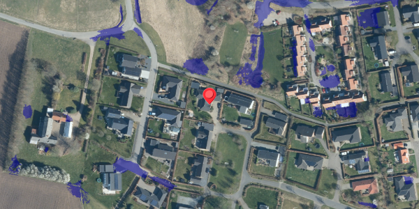 Ekstrem regn på Hvesager 298, . , 7300 Jelling