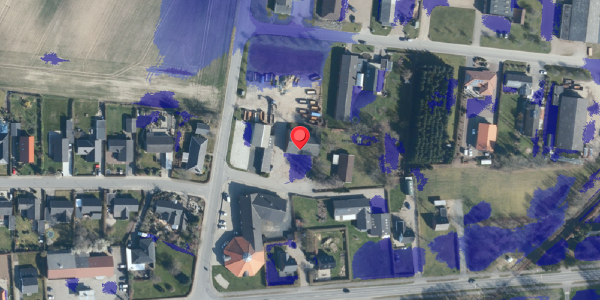 Ekstrem regn på Industrivej 1, 7300 Jelling
