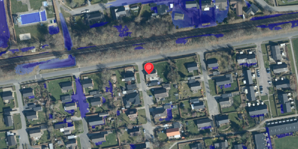 Ekstrem regn på Ringvejen 41, 7300 Jelling