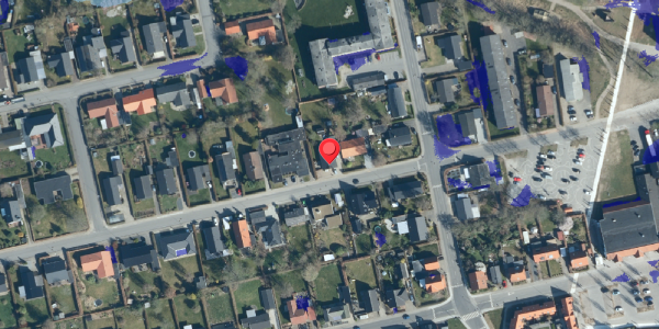 Ekstrem regn på Rosenvold 4, 7300 Jelling