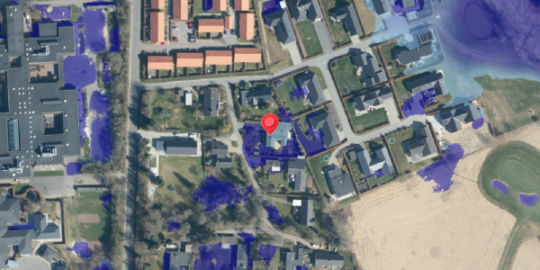 Ekstrem regn på Tornager 3, 7300 Jelling