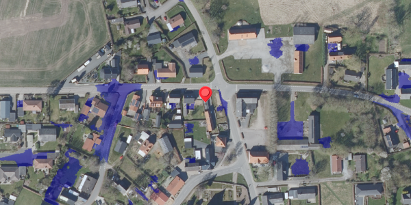 Ekstrem regn på Bråvej 2, . , 8781 Stenderup