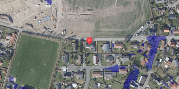 Ekstrem regn på Lystrupvej 13, 8781 Stenderup