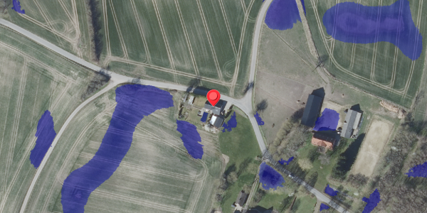 Ekstrem regn på Lystrupvej 23, . , 8781 Stenderup