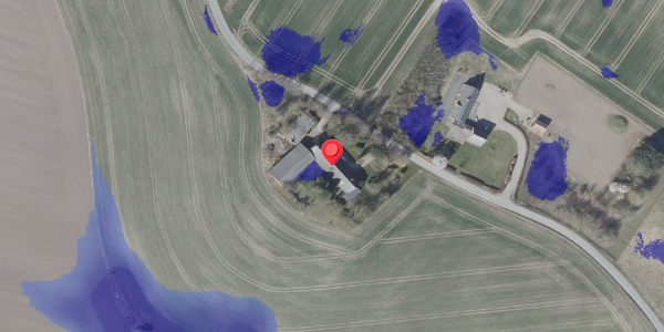 Ekstrem regn på Lystrupvej 25, . , 8781 Stenderup