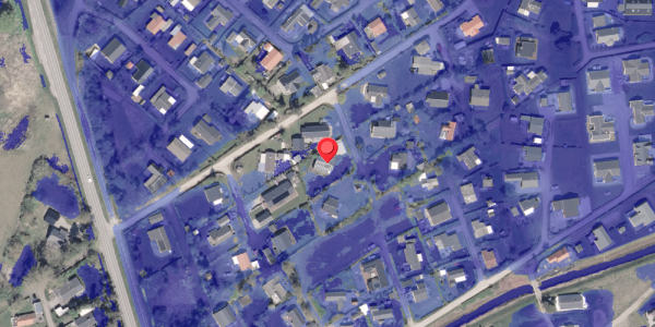 Ekstrem regn på Vigen 21, 7130 Juelsminde
