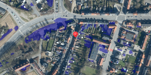 Ekstrem regn på Bjerggade 9, 6000 Kolding