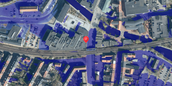 Ekstrem regn på Bredgade 18, 6000 Kolding
