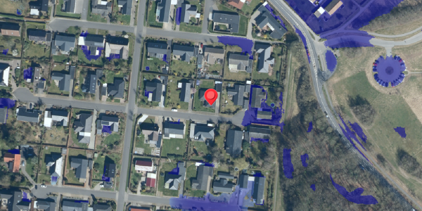 Ekstrem regn på Brynet 29, 6000 Kolding