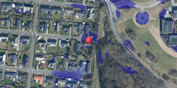 Ekstrem regn på Brynet 35, 6000 Kolding