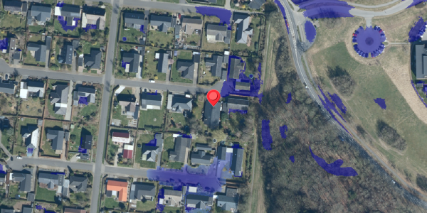 Ekstrem regn på Brynet 37, 6000 Kolding