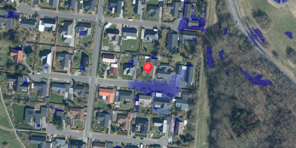 Ekstrem regn på Brynet 49, 6000 Kolding